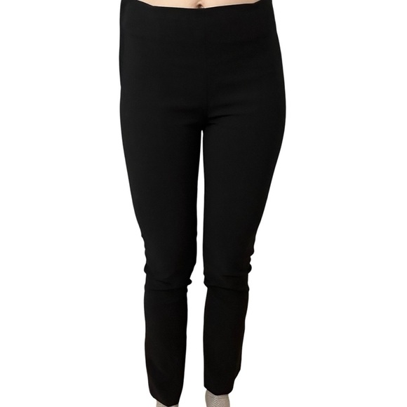 MM Lafleur The Foster Cigarette Pant PowerStretch Black Work Size 4 Small - Picture 7 of 7